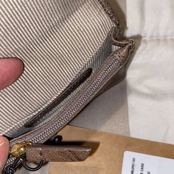 🤎NWT Margot New York Small Wallet/Card Case w/Zippered Coin Pocket - Picture 6 of 9